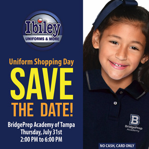 SAVE THE DATE UNIFORM SALE ON CAMPUS 